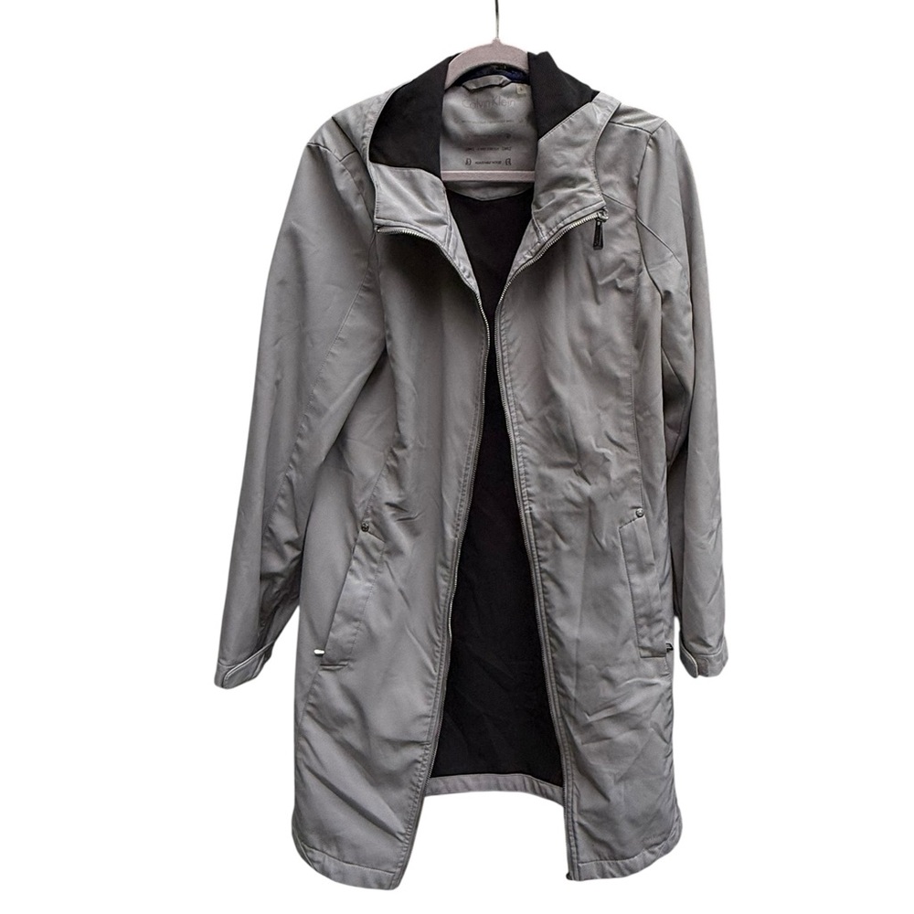 Calvin Klein Black and Gray Jacket size Large
